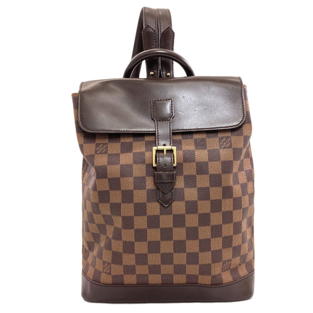 Louis Vuitton N55132 Soho Bag Backpack/Daypack Damier Canvas Women's LOUIS VU...